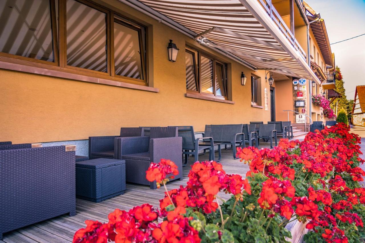 Hotel Spa Et Restaurant Au Chasseur Birkenwald Exterior foto